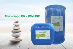 OR - IMMUNO – Thảo dược hỗ trợ tiêu hóa tôm cá