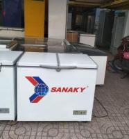 tủ đông,mát 2 ngăn hiệu sanaky vh 2599w1 dung tích 250 lít